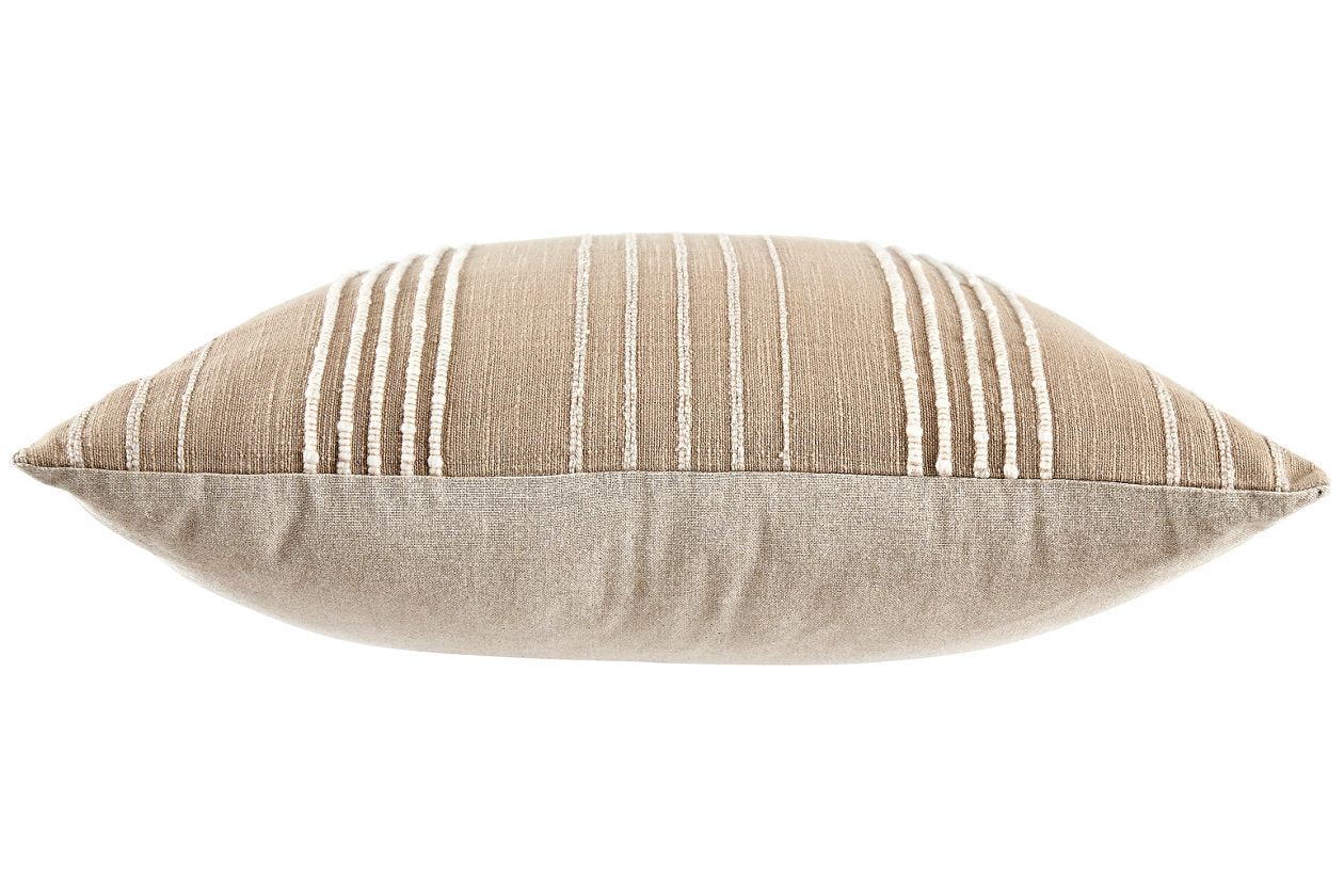 Benbert Tan/White Pillow, Set of 4 - A1000958 - Bien Home Furniture & Electronics