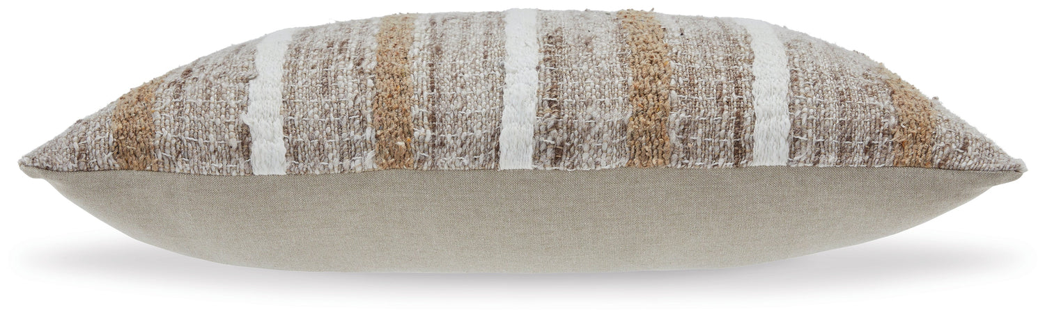 Benish Tan/Brown/White Pillow (Set of 4) - A1001047 - Bien Home Furniture & Electronics