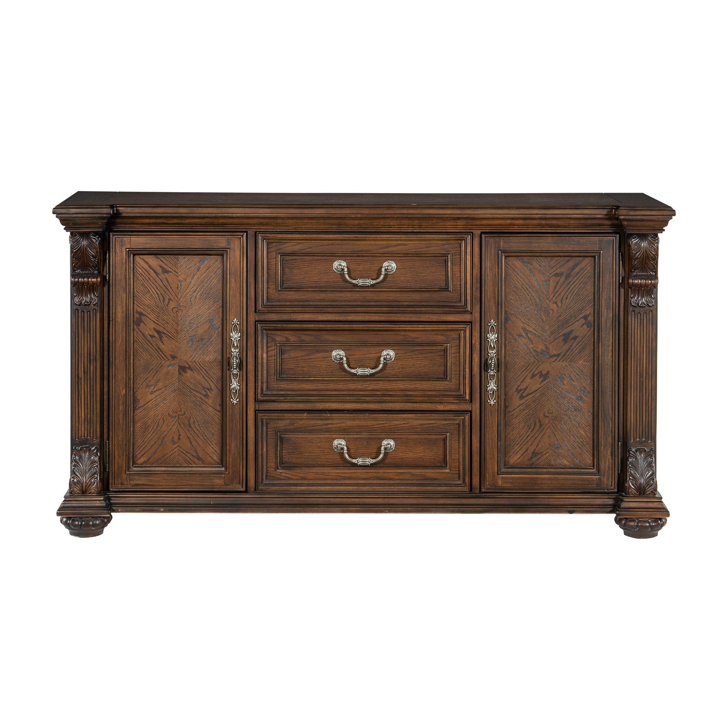 Bergen Dark Oak Buffet - 5829-55 - Bien Home Furniture & Electronics