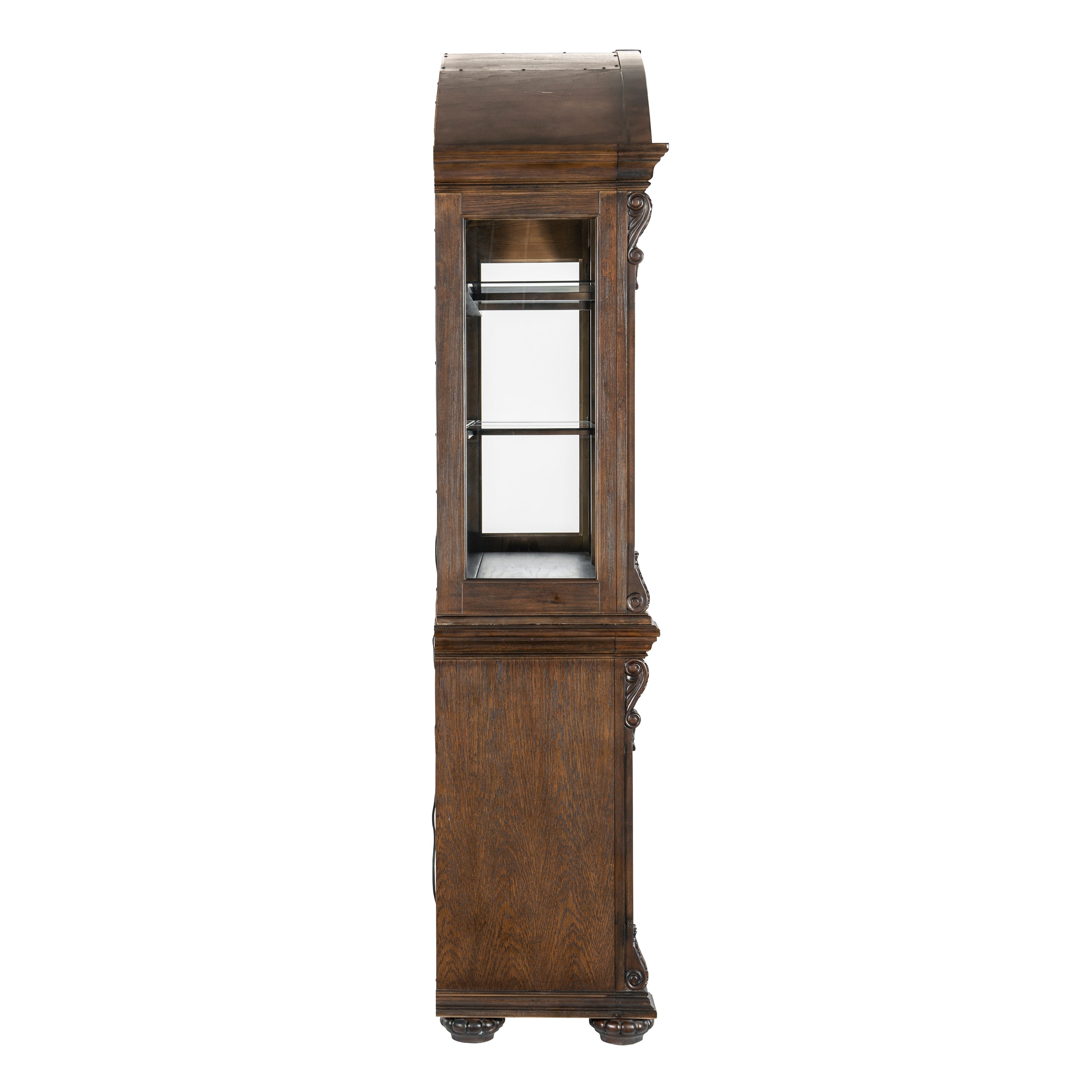 Bergen Dark Oak Buffet & Hutch - SET | 5829-50 | 5829-55 - Bien Home Furniture & Electronics