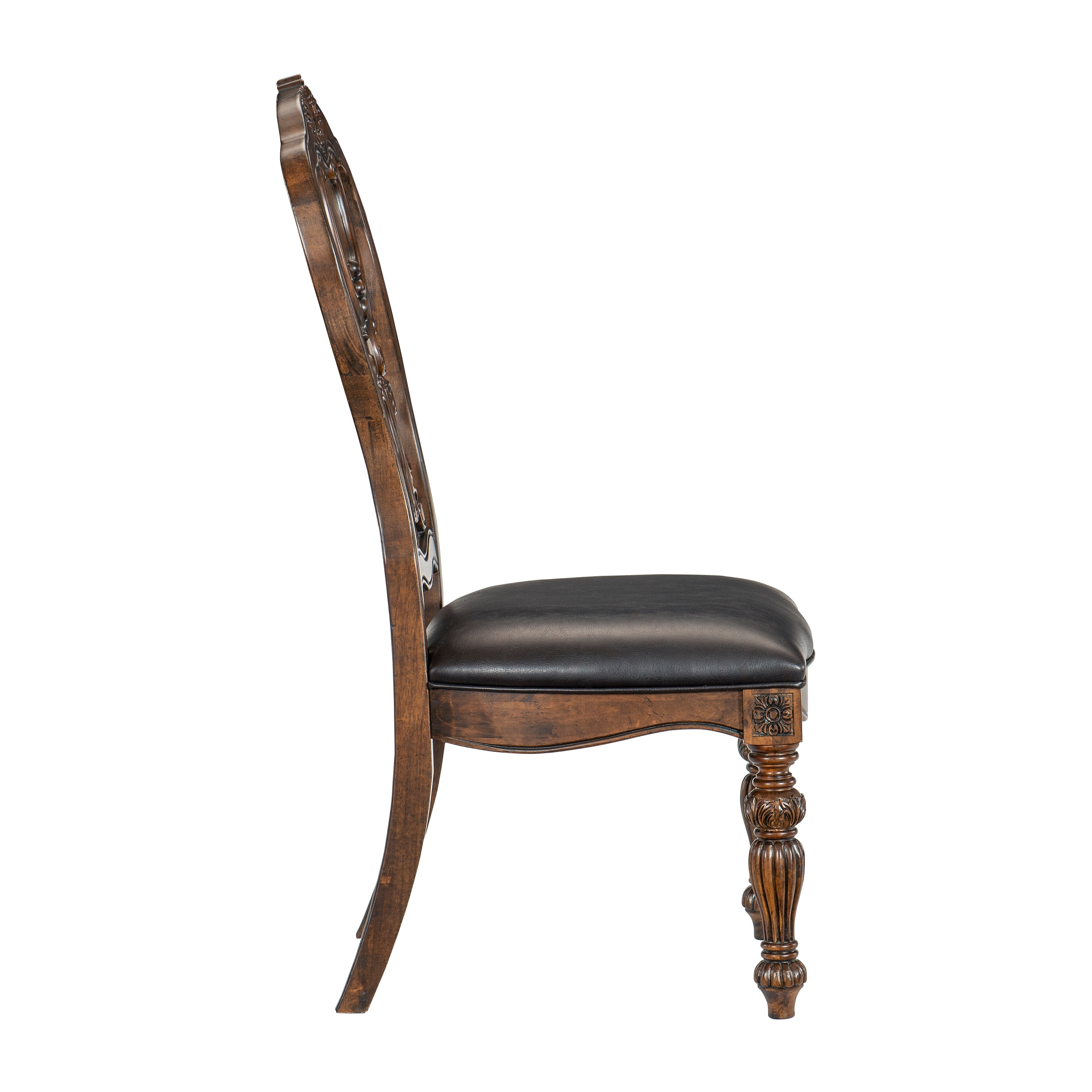 Bergen Dark Oak Side Chair, Set of 2 - 5829S - Bien Home Furniture & Electronics