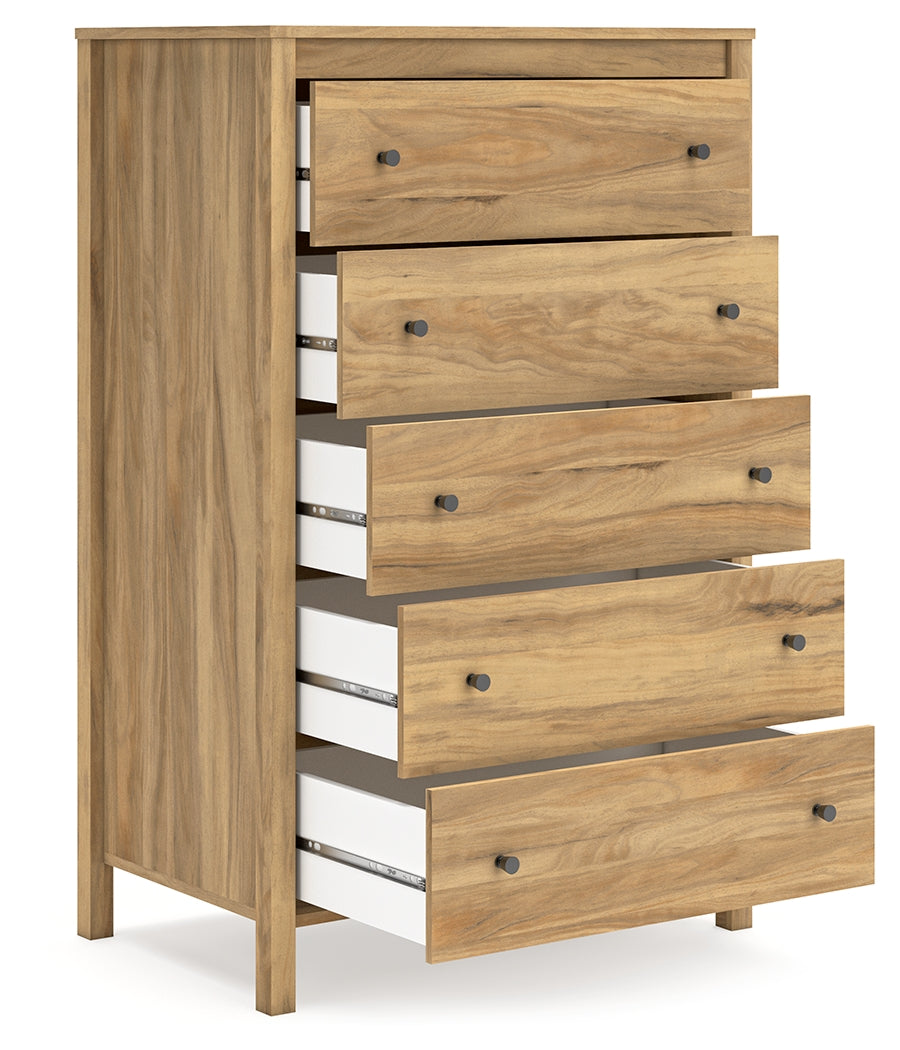 Bermacy Light Brown Chest of Drawers - EB1760-245 - Bien Home Furniture &amp; Electronics