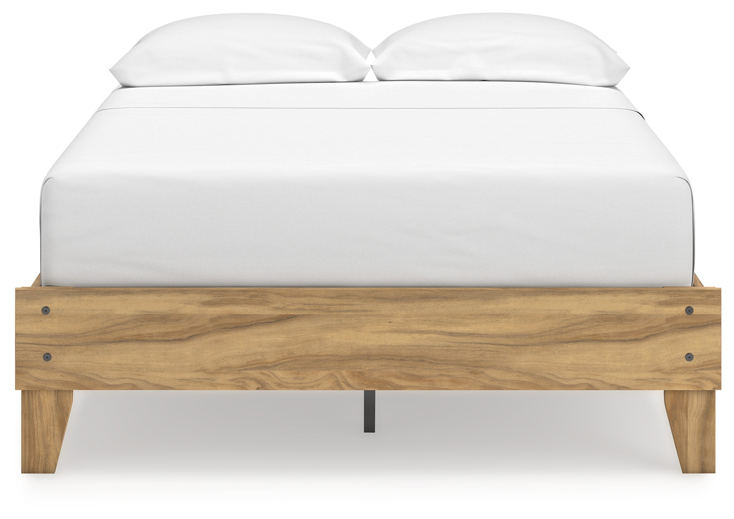 Bermacy Light Brown Full Platform Bed - EB1760-112 - Bien Home Furniture & Electronics