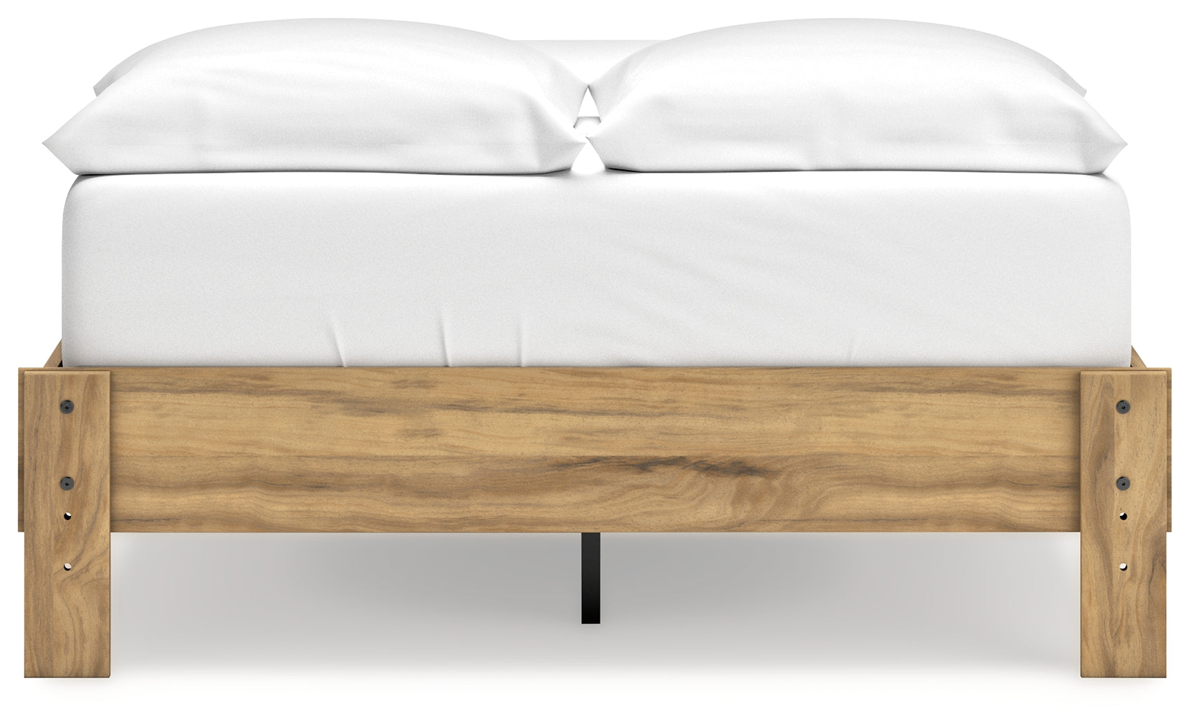 Bermacy Light Brown Full Platform Bed - EB1760-112 - Bien Home Furniture & Electronics