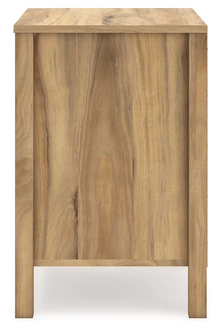 Bermacy Light Brown Nightstand - EB1760-292 - Bien Home Furniture & Electronics