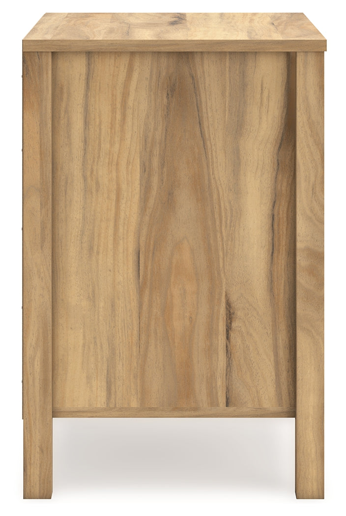 Bermacy Light Brown Nightstand - EB1760-292 - Bien Home Furniture & Electronics