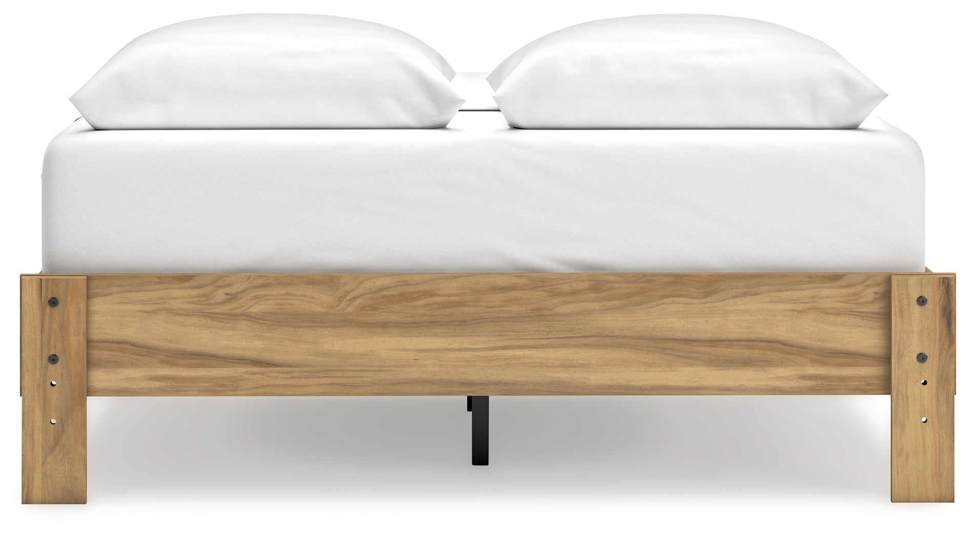 Bermacy Light Brown Queen Platform Bed - EB1760-113 - Bien Home Furniture & Electronics
