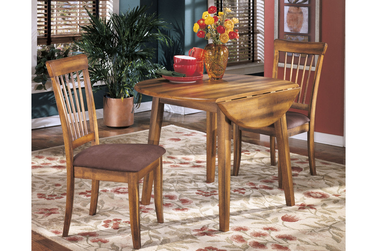 Berringer Rustic Brown Dining Drop Leaf Table - D199-15 - Bien Home Furniture & Electronics