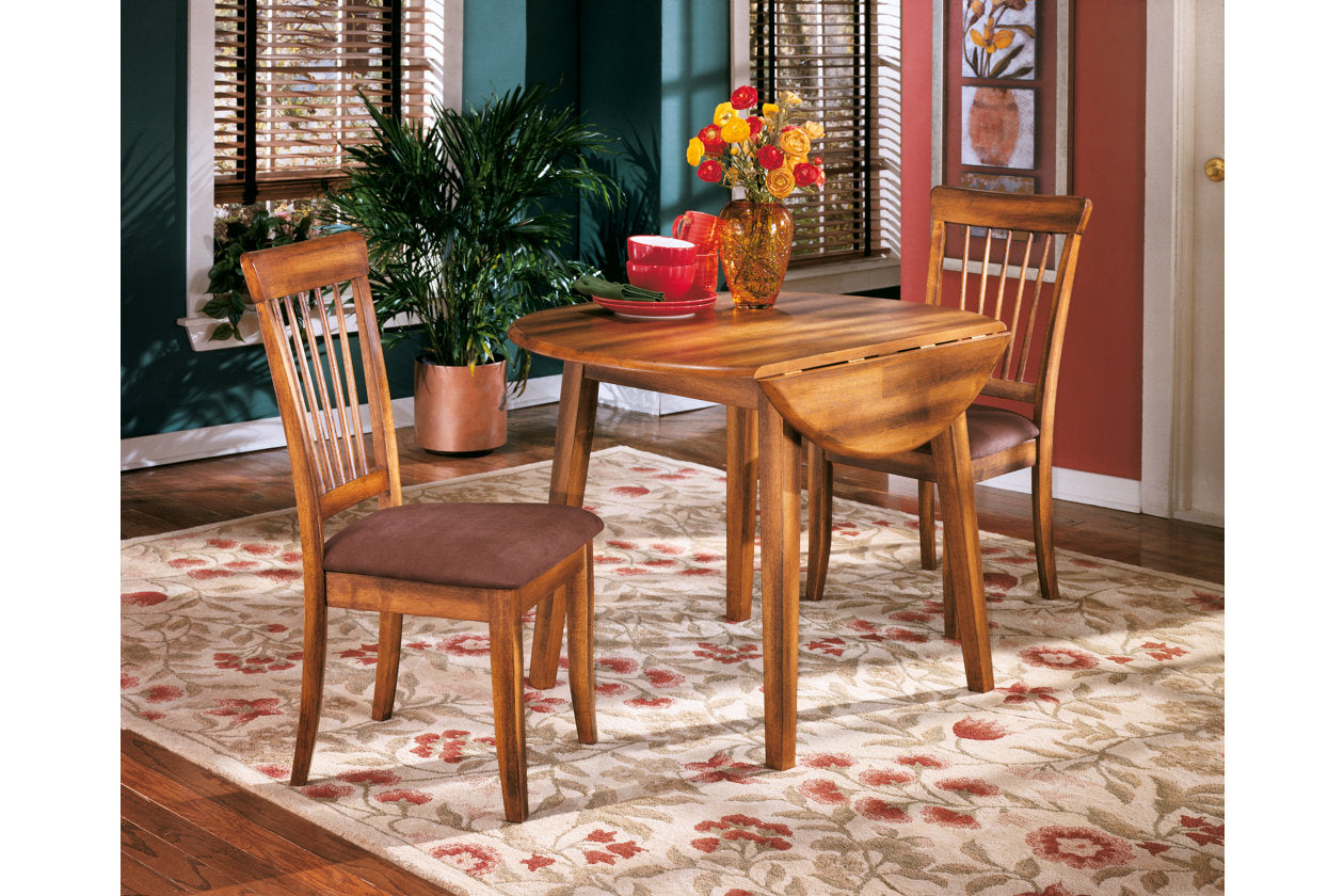 Berringer Rustic Brown Dining Drop Leaf Table - D199-15 - Bien Home Furniture & Electronics