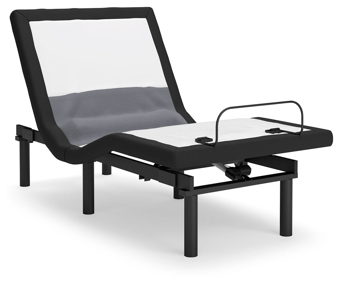 Best Base with Lumbar and Audio Black Twin XL Adjustable Base - M8X372 - Bien Home Furniture &amp; Electronics