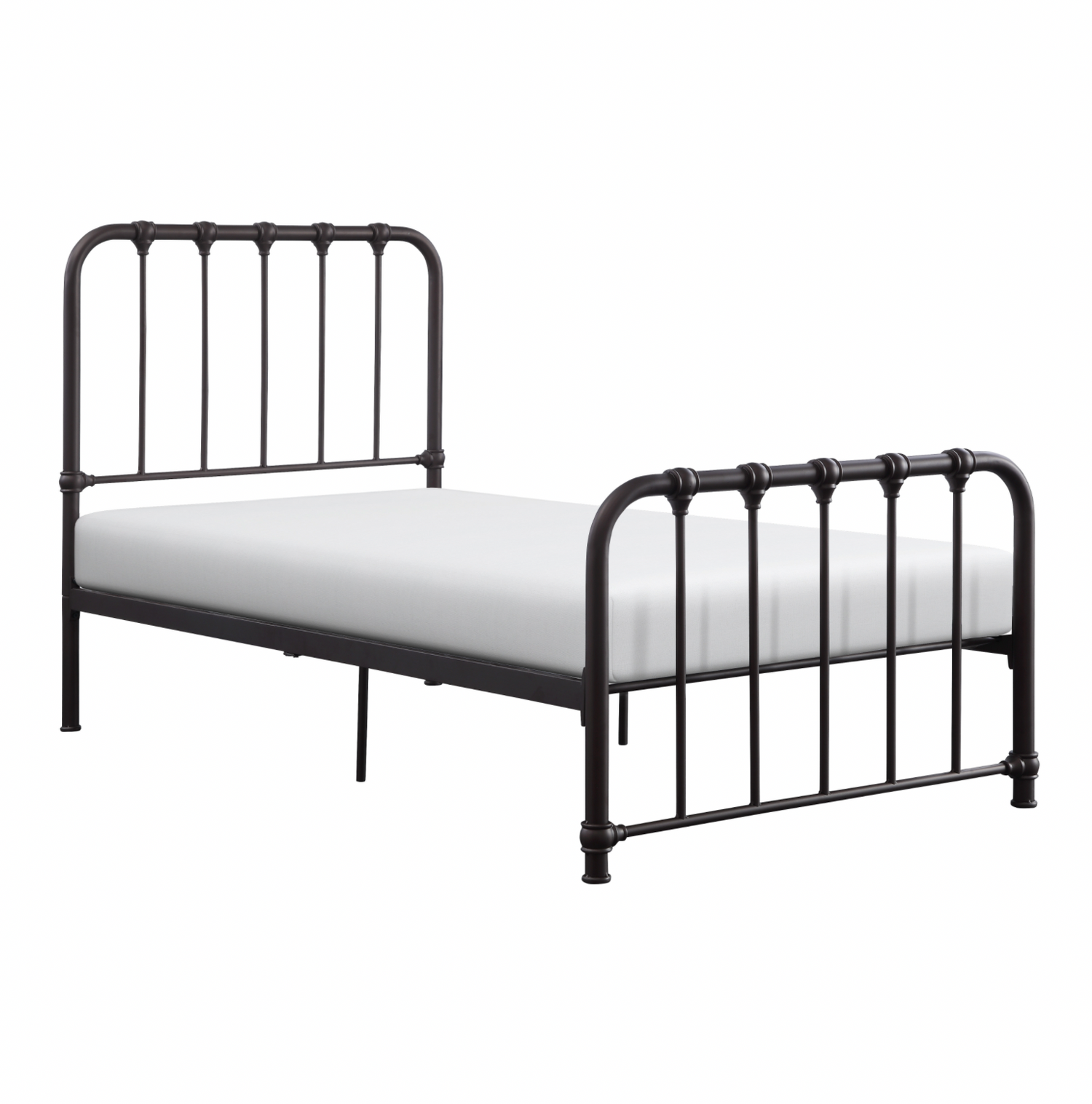 Bethany Dark Bronze Twin Metal Platform Bed - 1571DZT-1 - Bien Home Furniture & Electronics
