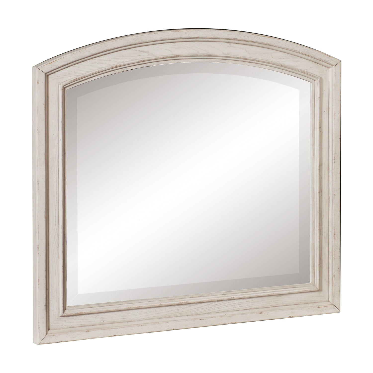 Bethel Wire Brushed White Mirror (Mirror Only) - 2259W-6 - Bien Home Furniture & Electronics