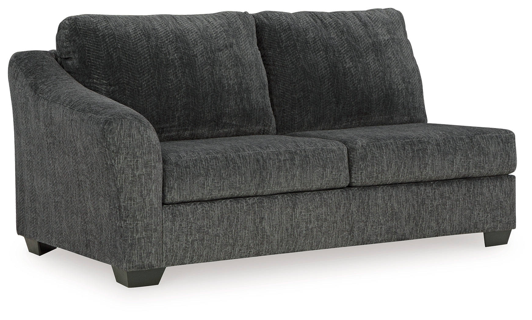 Biddeford Ebony Left-Arm Facing Full Sofa Sleeper - 3550410 - Bien Home Furniture & Electronics