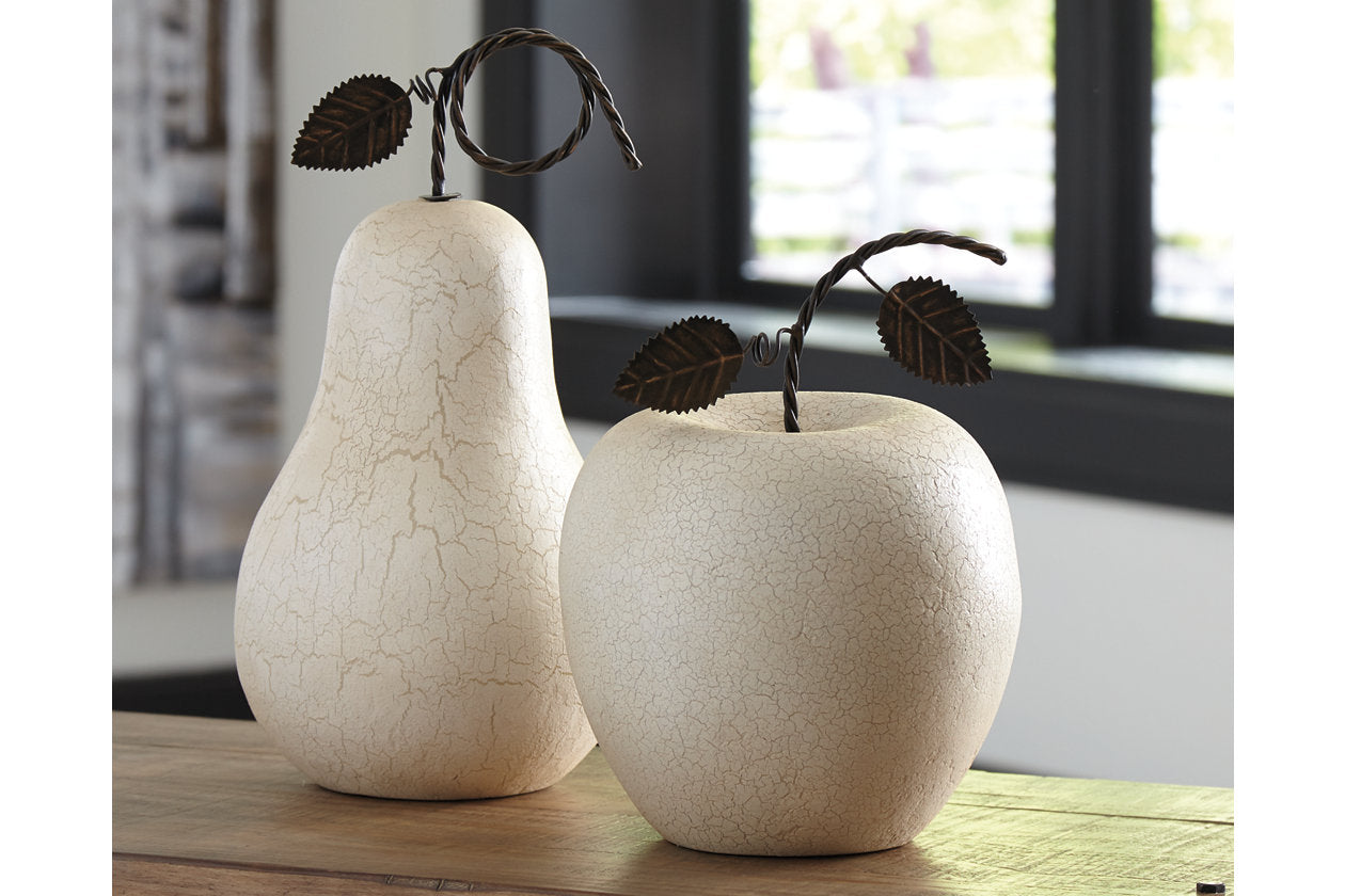 Bidelia Antique White Sculpture, Set of 2 - A2000381 - Bien Home Furniture & Electronics