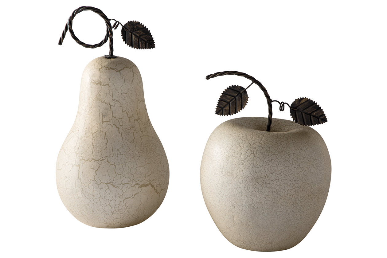 Bidelia Antique White Sculpture, Set of 2 - A2000381 - Bien Home Furniture & Electronics