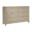 Bijou Champagne Dresser - 1522-5 - Bien Home Furniture & Electronics