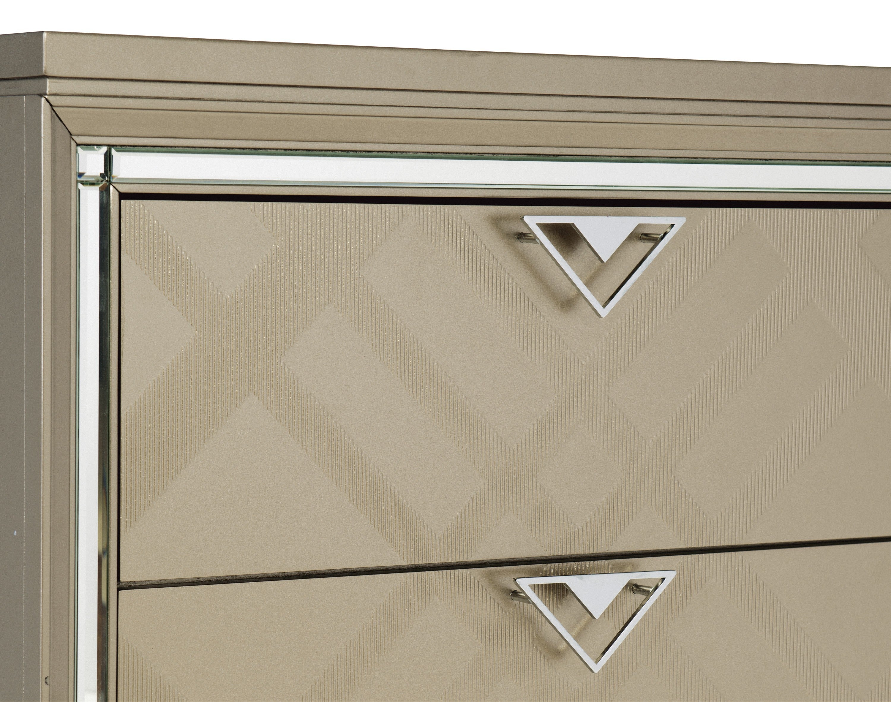 Bijou Champagne Nightstand - 1522-4 - Bien Home Furniture & Electronics