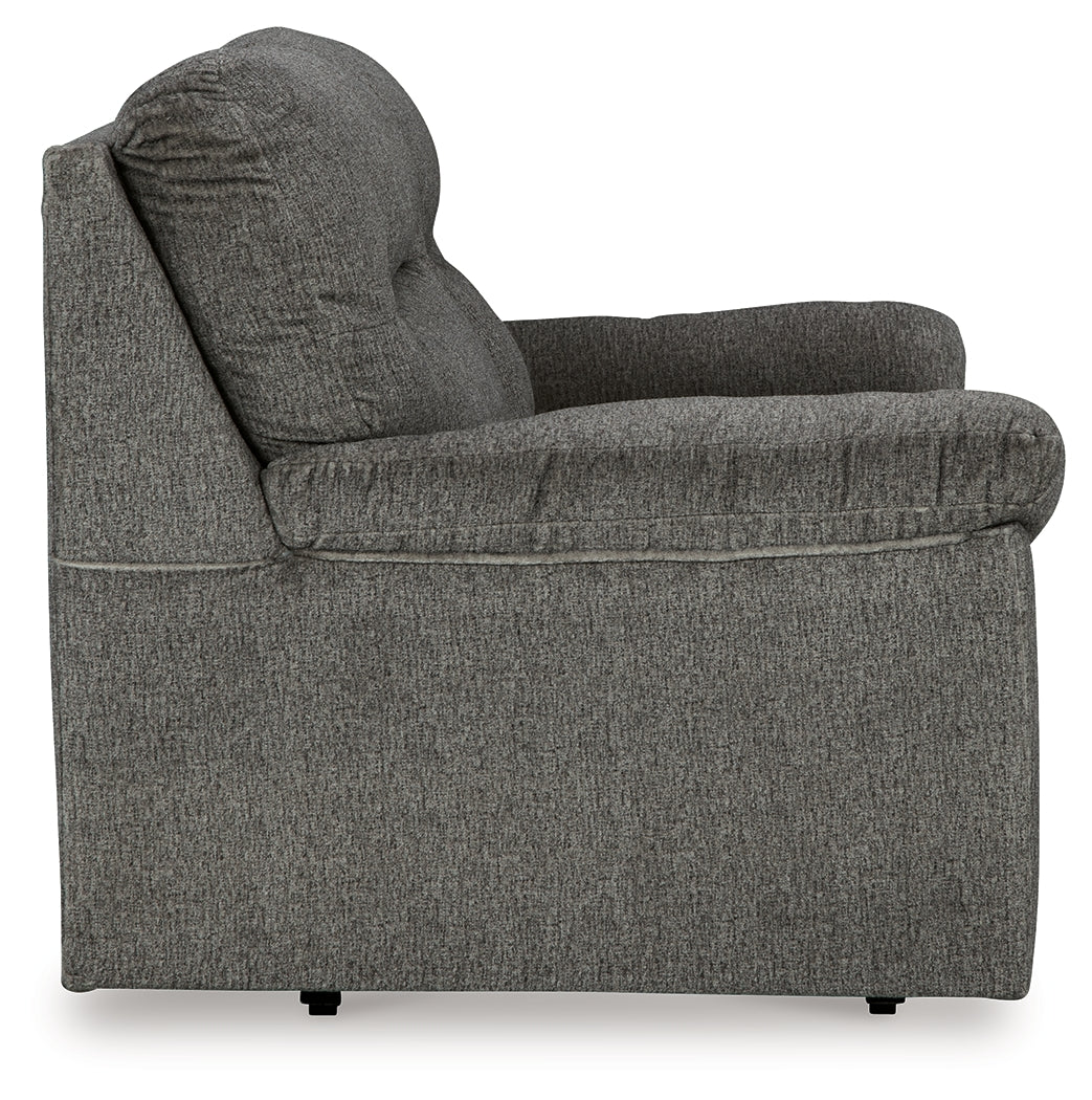 Bindura Mineral Glider Loveseat - 3030578 - Bien Home Furniture &amp; Electronics