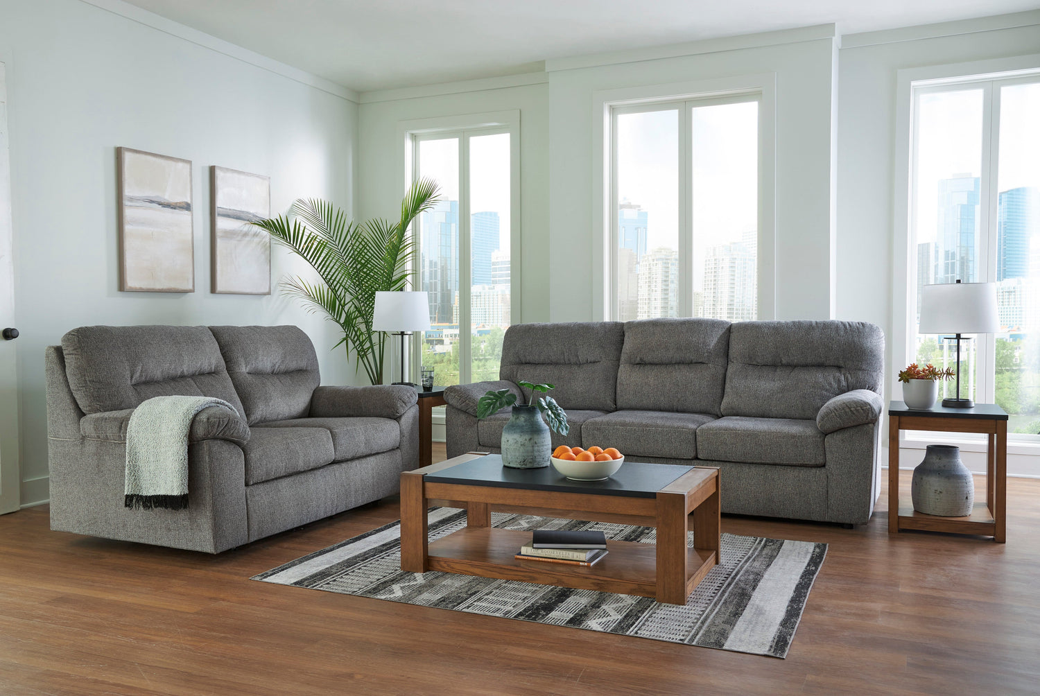 Bindura Mineral Living Room Set - SET | 3030580 | 3030578 - Bien Home Furniture & Electronics
