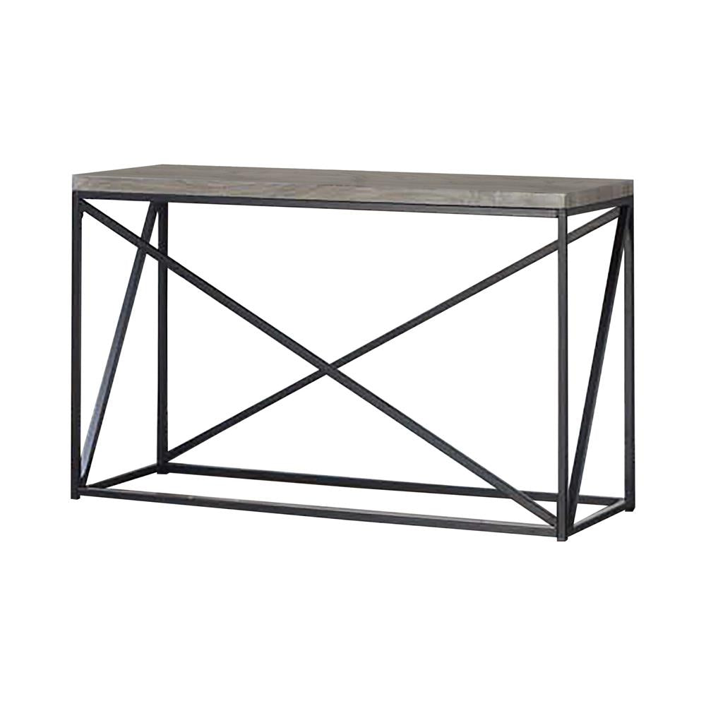 Birdie Rectangular Sofa Table Sonoma Gray - 705619 - Bien Home Furniture & Electronics
