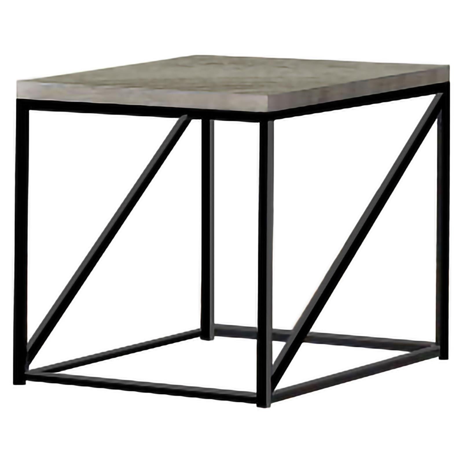 Birdie Square End Table Sonoma Gray - 705617 - Bien Home Furniture &amp; Electronics