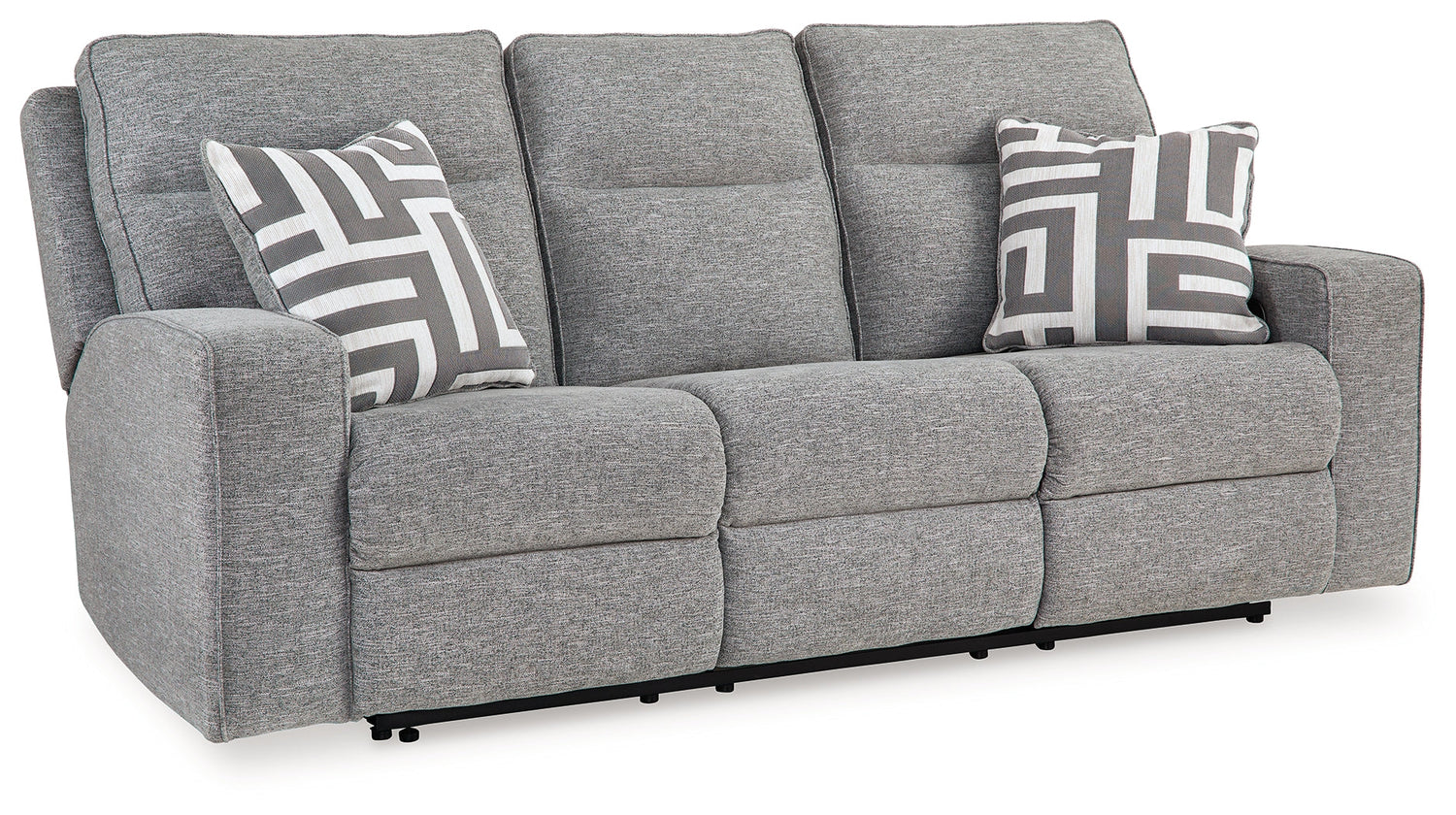 Biscoe Pewter Power Reclining Sofa - 9050315 - Bien Home Furniture & Electronics