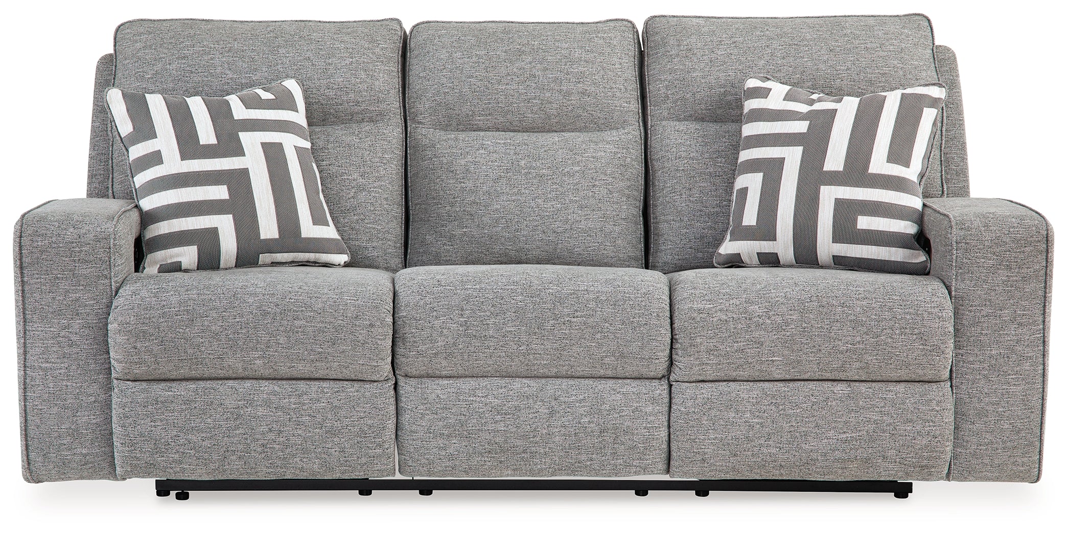 Biscoe Pewter Power Reclining Sofa - 9050315 - Bien Home Furniture & Electronics