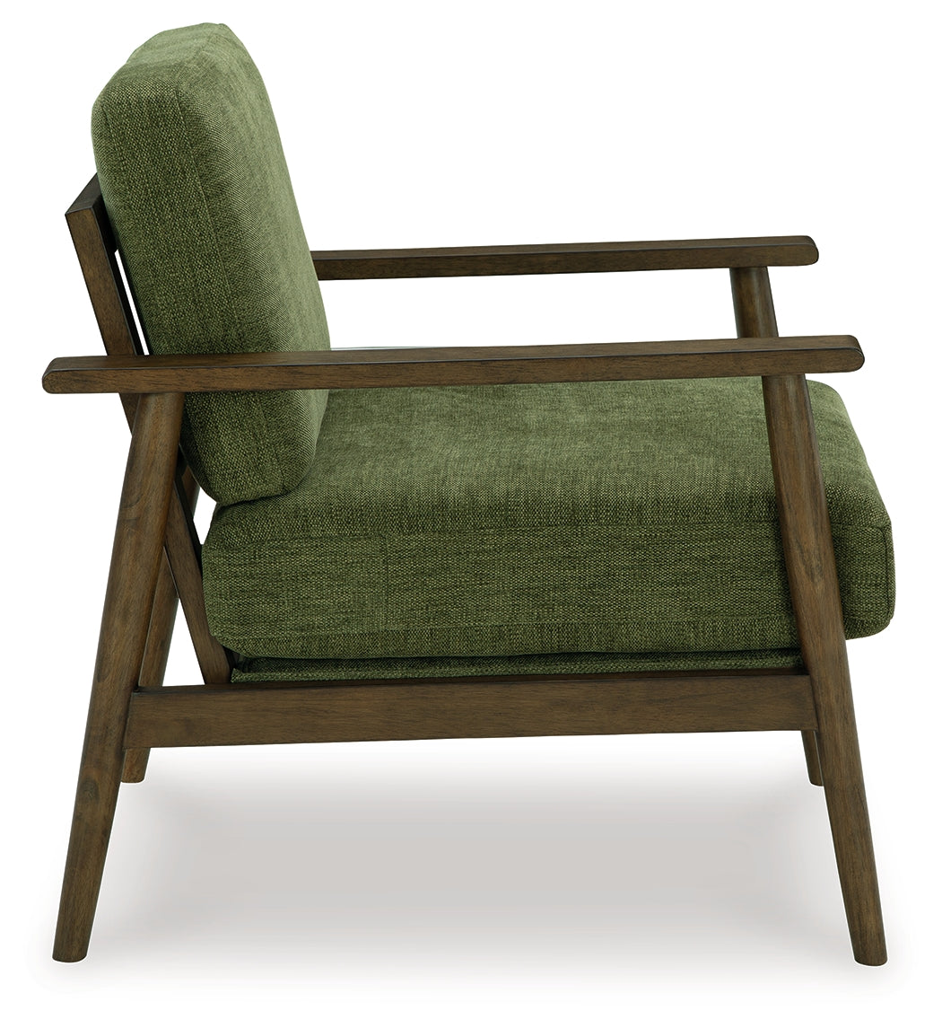 Bixler Olive Showood Accent Chair - 2610760 - Bien Home Furniture & Electronics