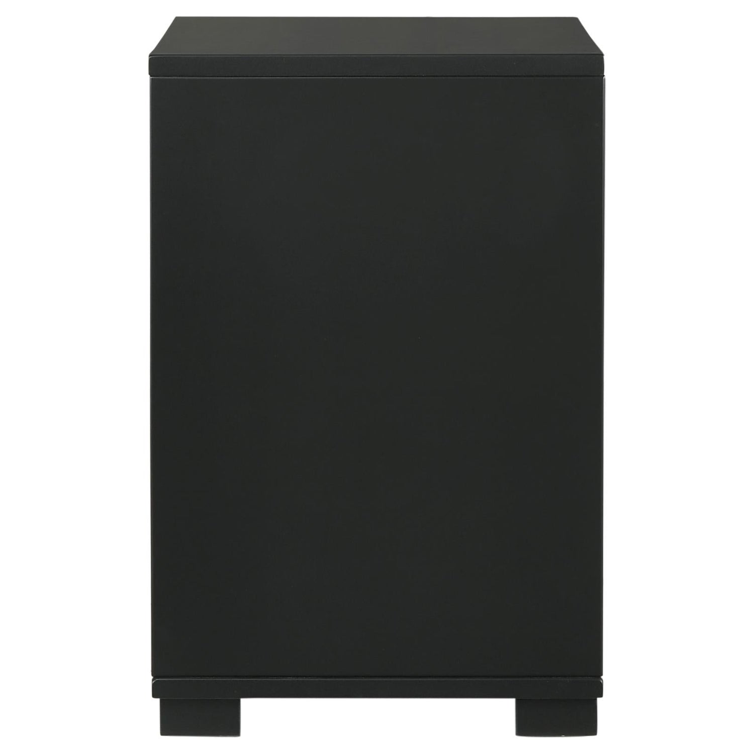 Blacktoft 2-Drawer Nightstand Black - 207102 - Bien Home Furniture & Electronics