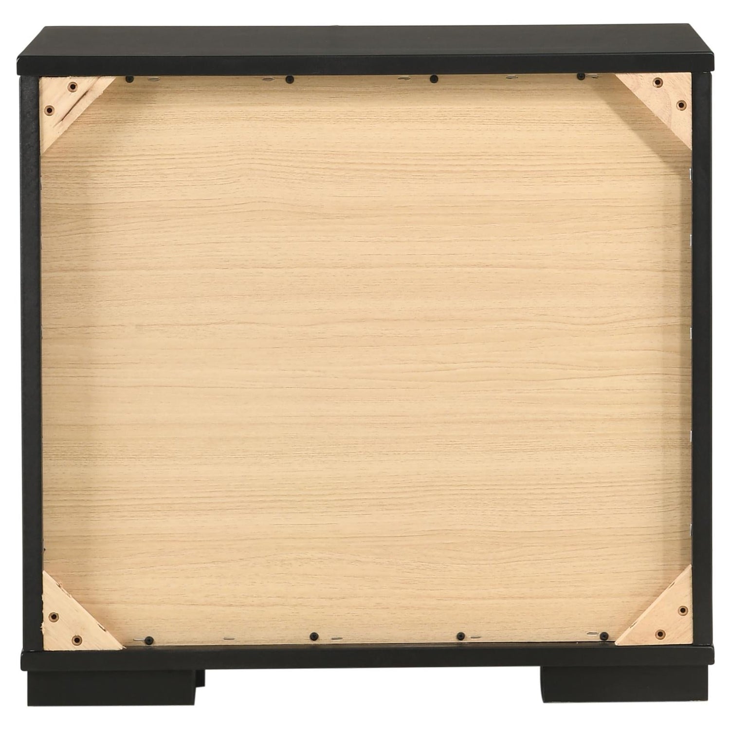 Blacktoft 2-Drawer Nightstand Black - 207102 - Bien Home Furniture & Electronics