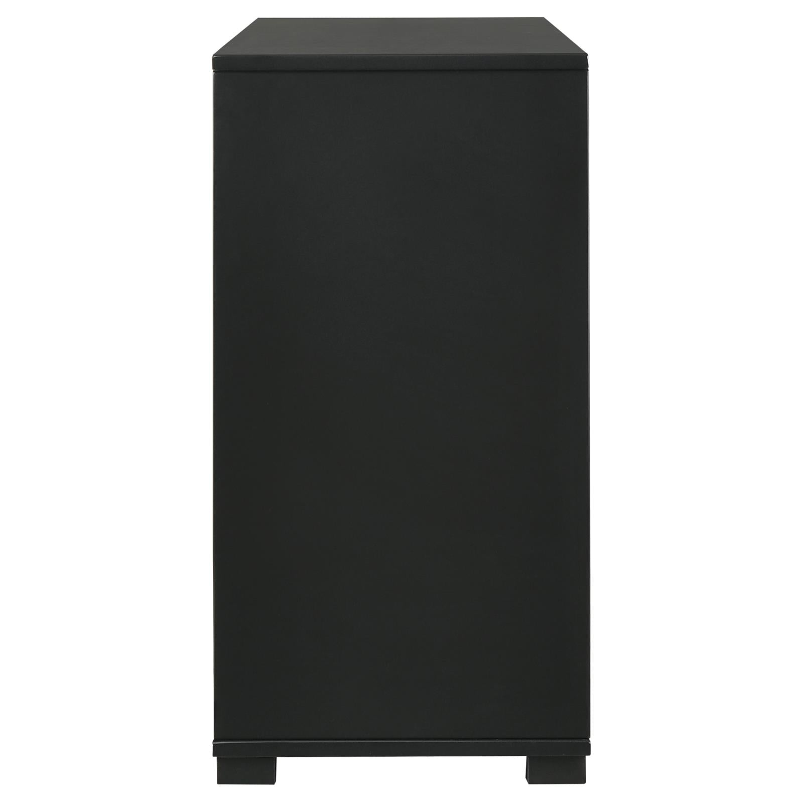 Blacktoft Black 6-Drawer Dresser - 207103 - Bien Home Furniture & Electronics