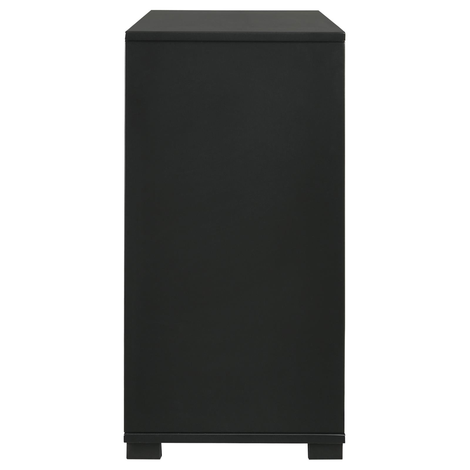 Blacktoft Black 6-Drawer Dresser - 207103 - Bien Home Furniture & Electronics