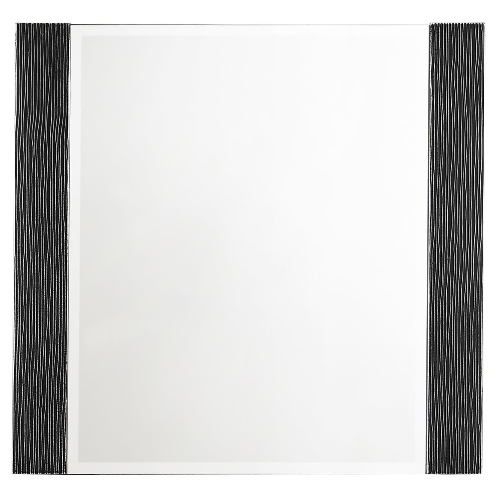 Blacktoft Black Rectangle Dresser Mirror - 207104 - Bien Home Furniture & Electronics