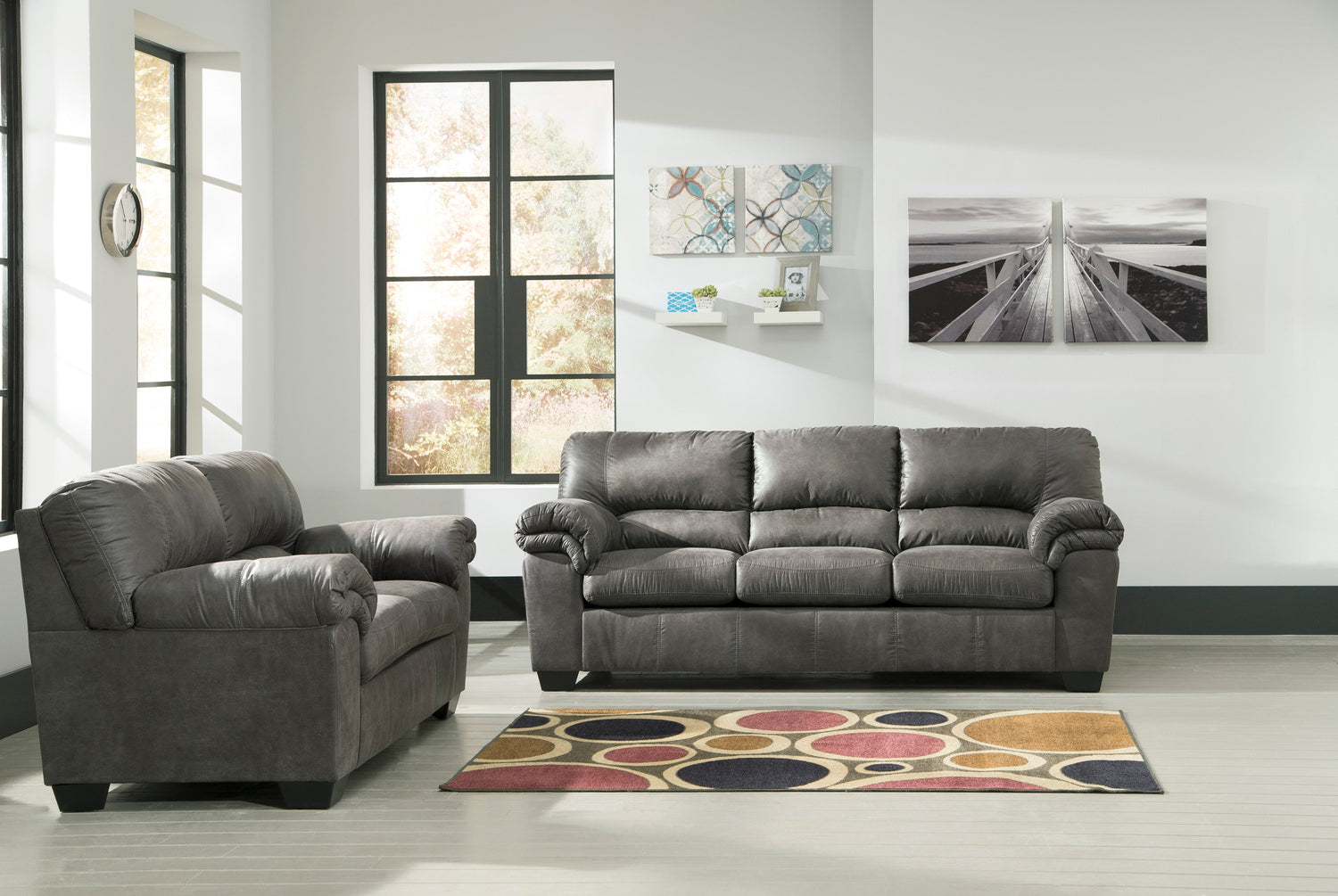 Bladen Slate Living Room Set - SET | 1202138 | 1202135 | 1202125 - Bien Home Furniture & Electronics