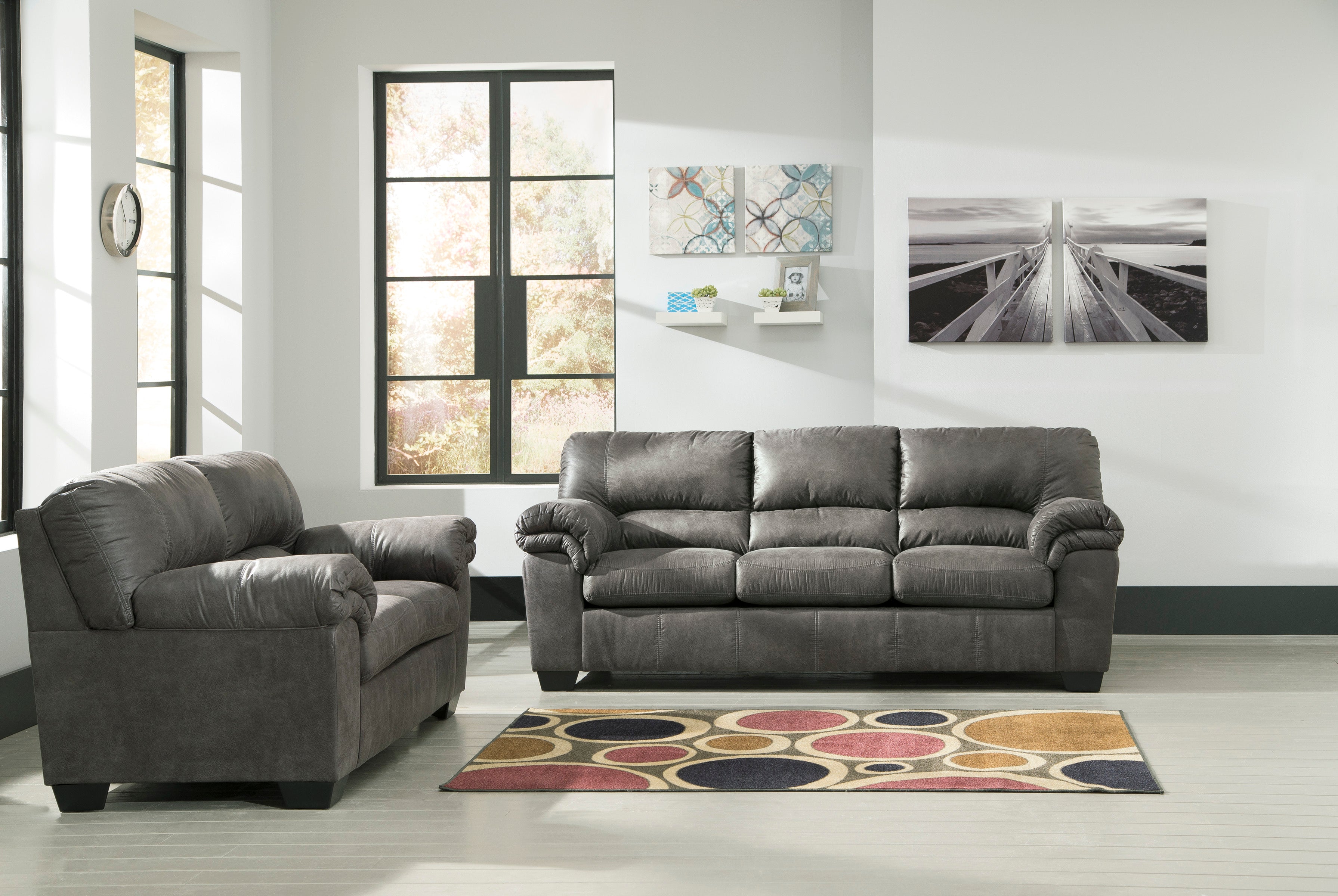 Bladen Slate Living Room Set - SET | 1202138 | 1202135 | 1202125 - Bien Home Furniture & Electronics