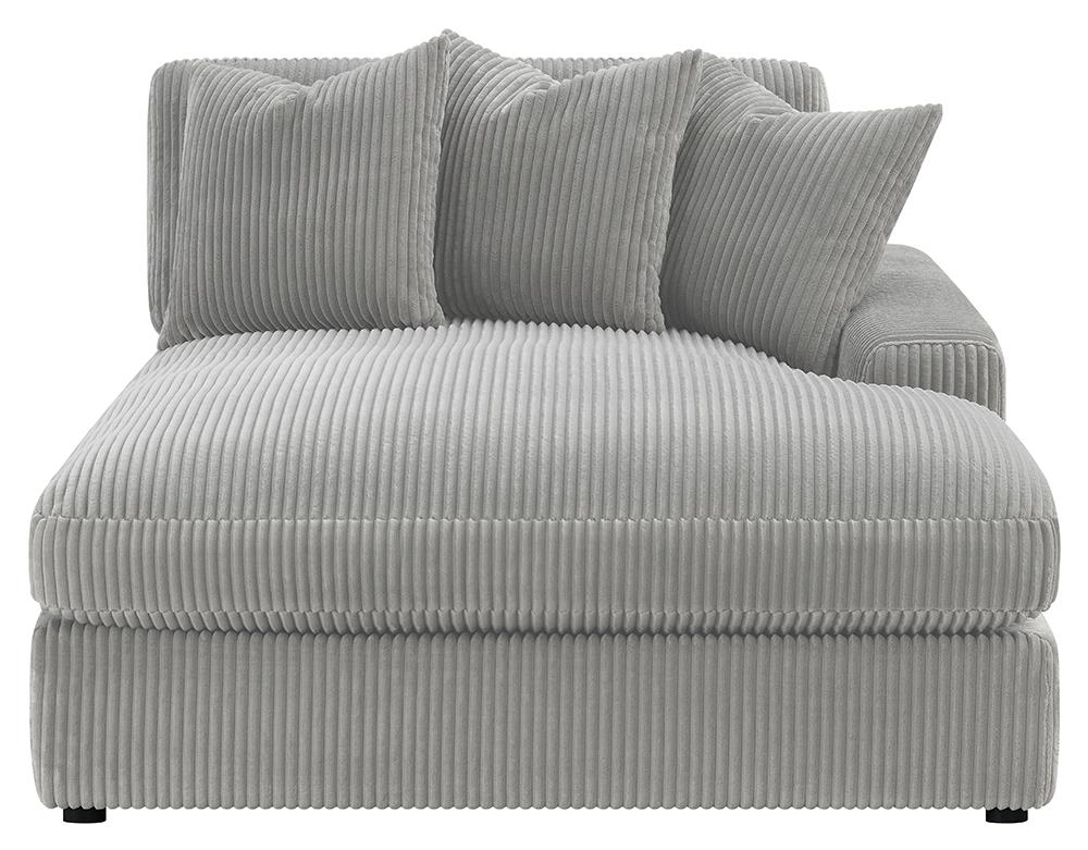 Blaine Upholstered Reversible Sectional Fog - 509900 - Bien Home Furniture & Electronics
