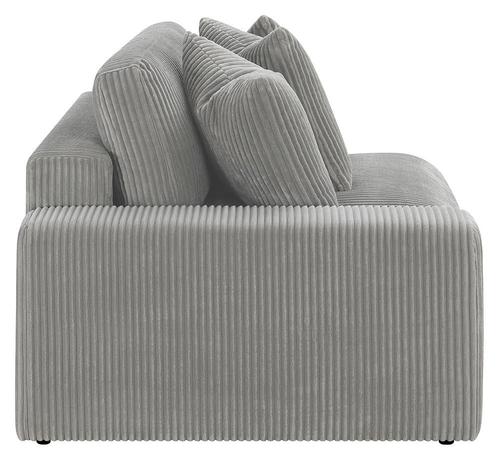 Blaine Upholstered Reversible Sectional Fog - 509900 - Bien Home Furniture & Electronics