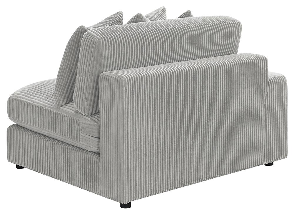 Blaine Upholstered Reversible Sectional Fog - 509900 - Bien Home Furniture & Electronics