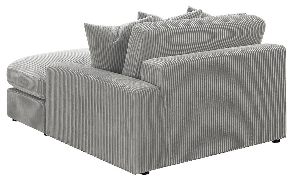 Blaine Upholstered Reversible Sectional Fog - 509900 - Bien Home Furniture & Electronics
