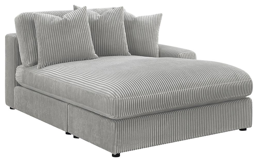 Blaine Upholstered Reversible Sectional Fog - 509900 - Bien Home Furniture & Electronics