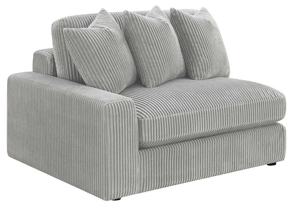 Blaine Upholstered Reversible Sectional Fog - 509900 - Bien Home Furniture & Electronics