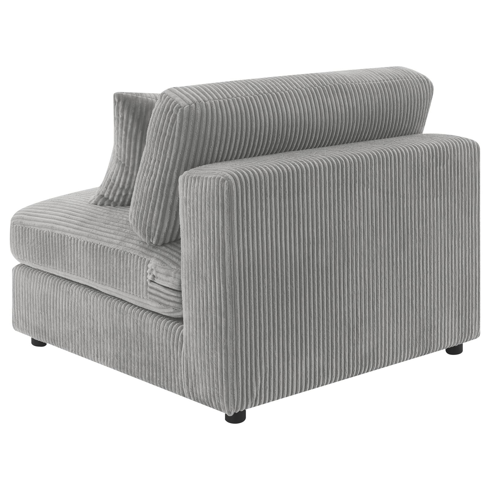 Blaine Upholstered Reversible Sectional Fog - 509900-SET - Bien Home Furniture & Electronics
