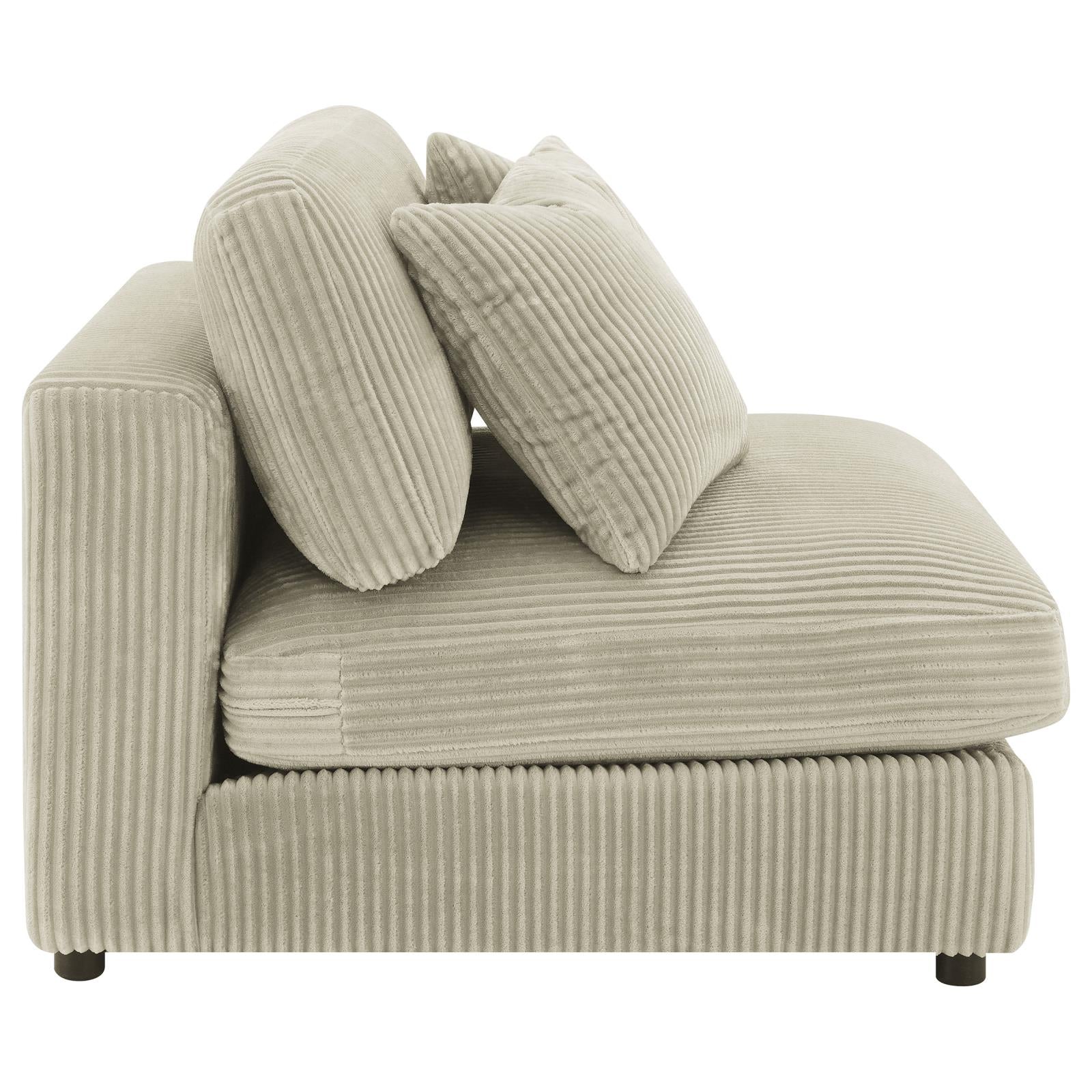 Blaine Upholstered Reversible Sectional Sofa Sand - 509899-SET - Bien Home Furniture & Electronics