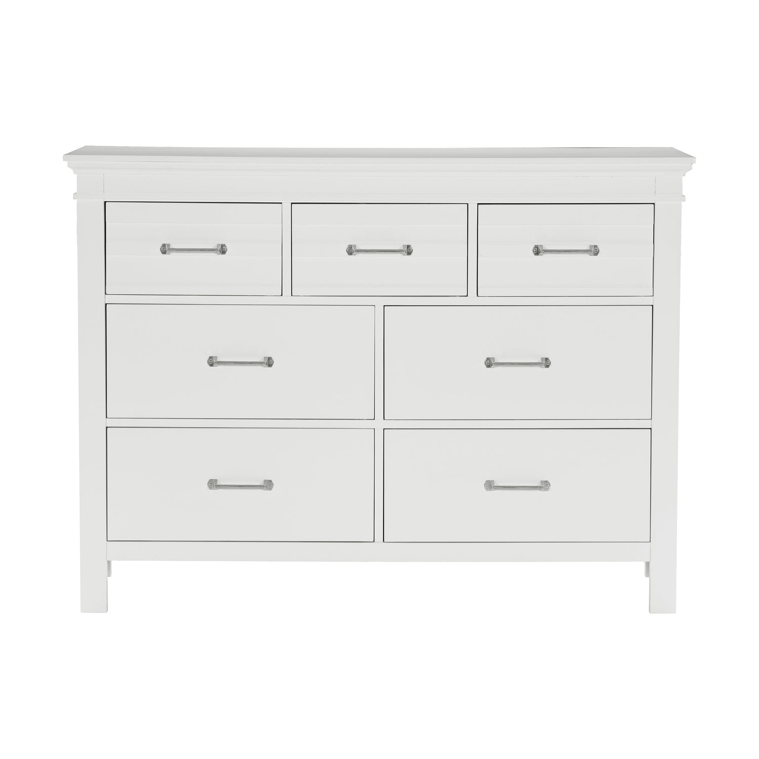 Blaire Farm White Dresser - 1675W-5 - Bien Home Furniture & Electronics