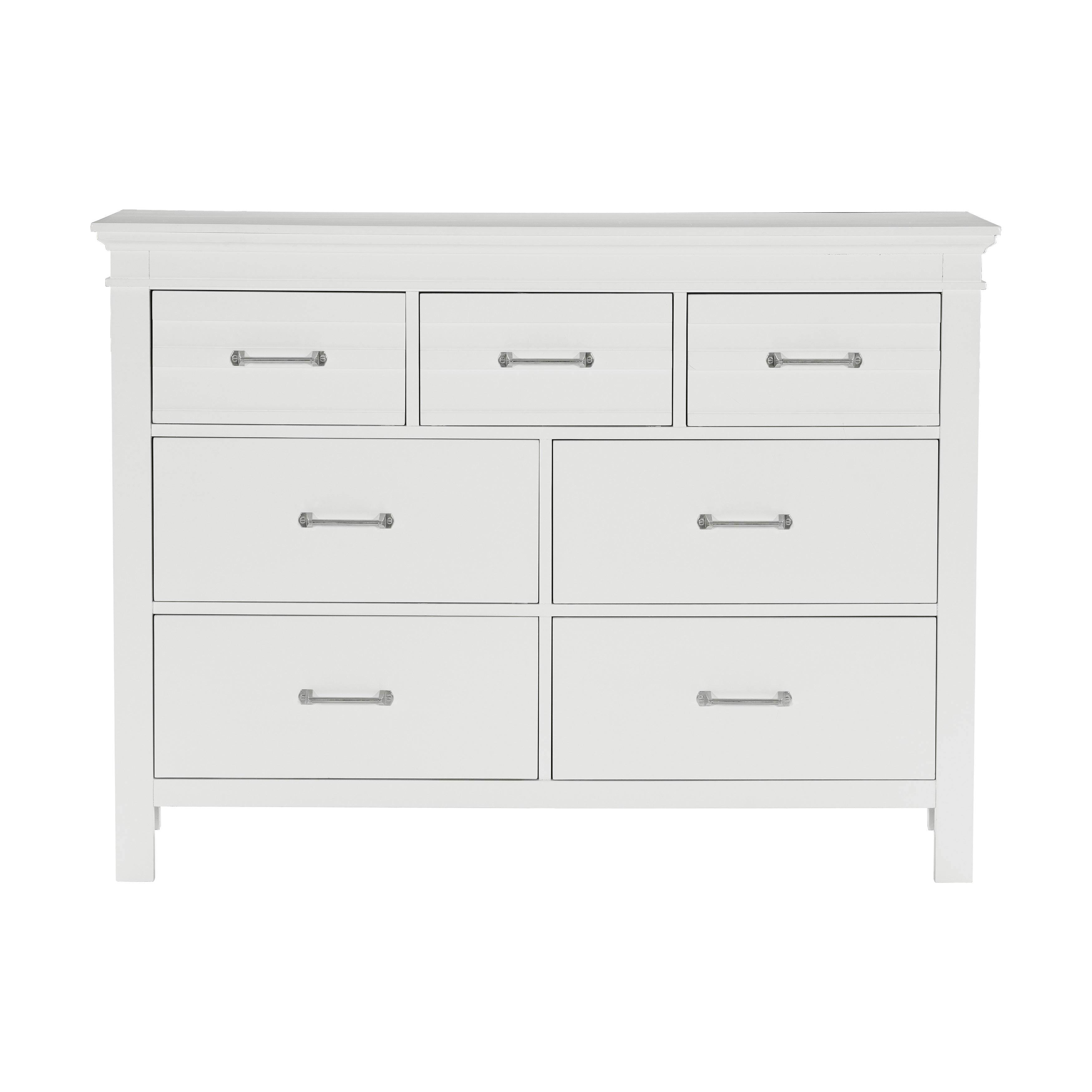 Blaire Farm White Dresser - 1675W-5 - Bien Home Furniture & Electronics