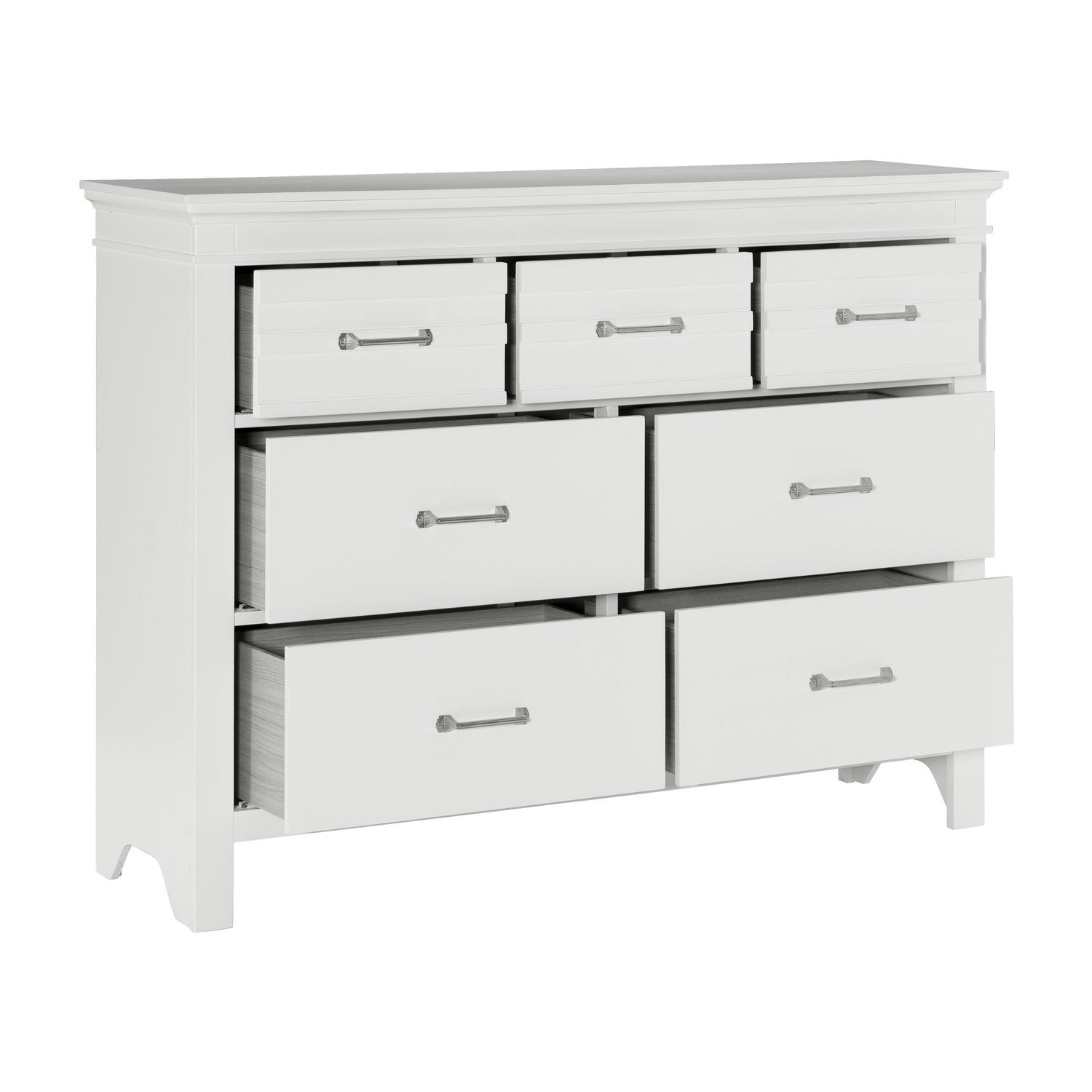 Blaire Farm White Dresser - 1675W-5 - Bien Home Furniture & Electronics