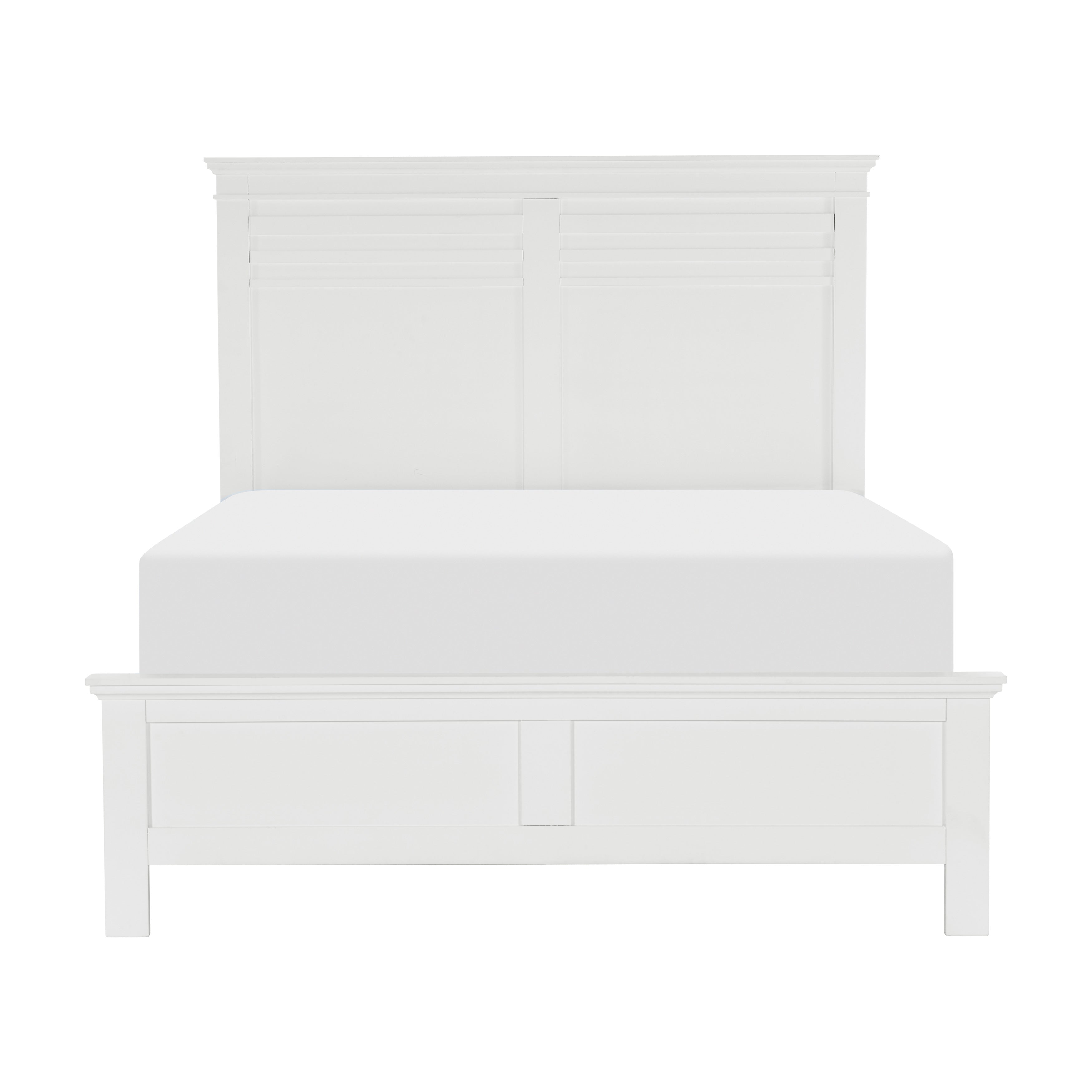 Blaire Farm White Eastern King Bed - 1675WK-1EK* - Bien Home Furniture & Electronics