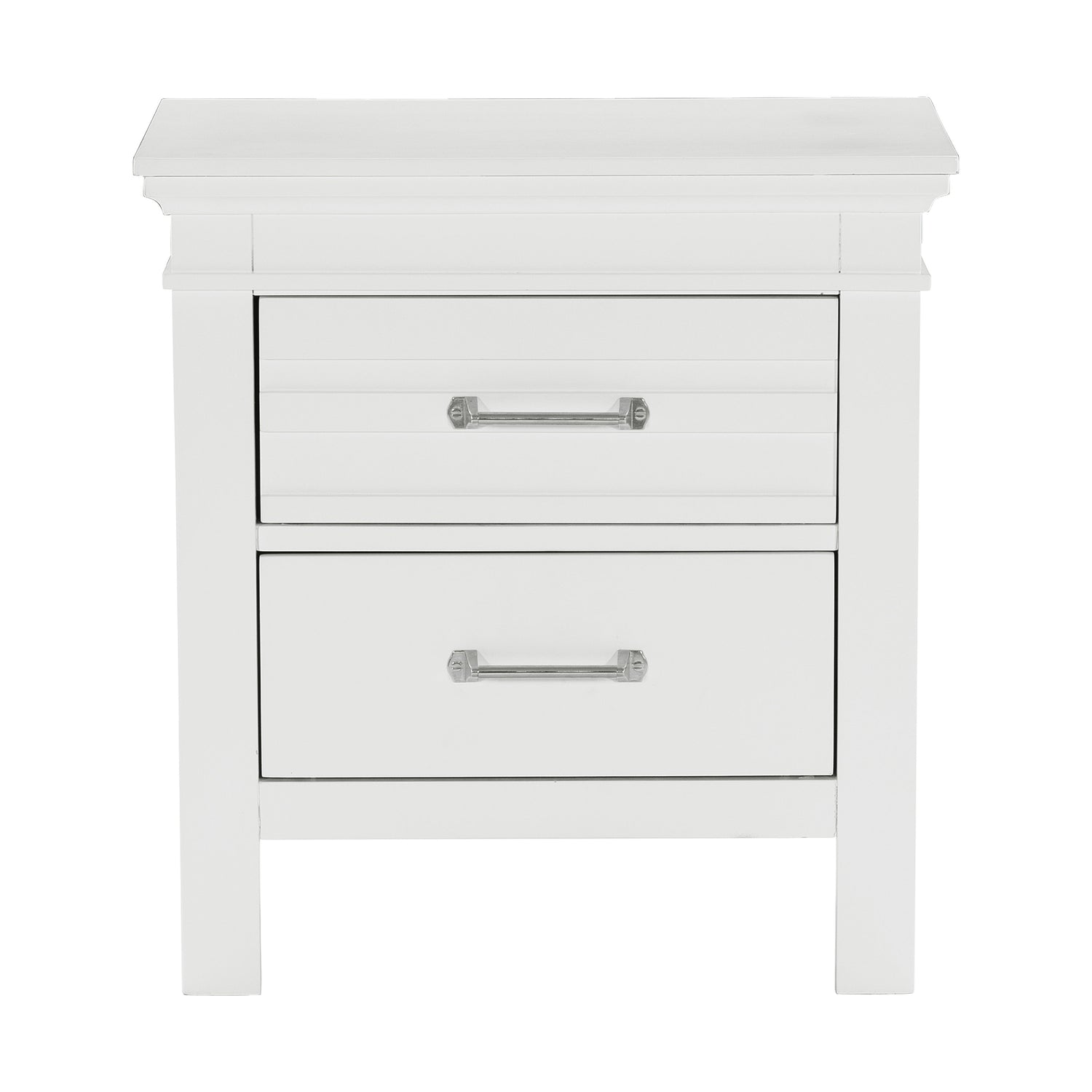 Blaire Farm White Nightstand - 1675W-4 - Bien Home Furniture & Electronics