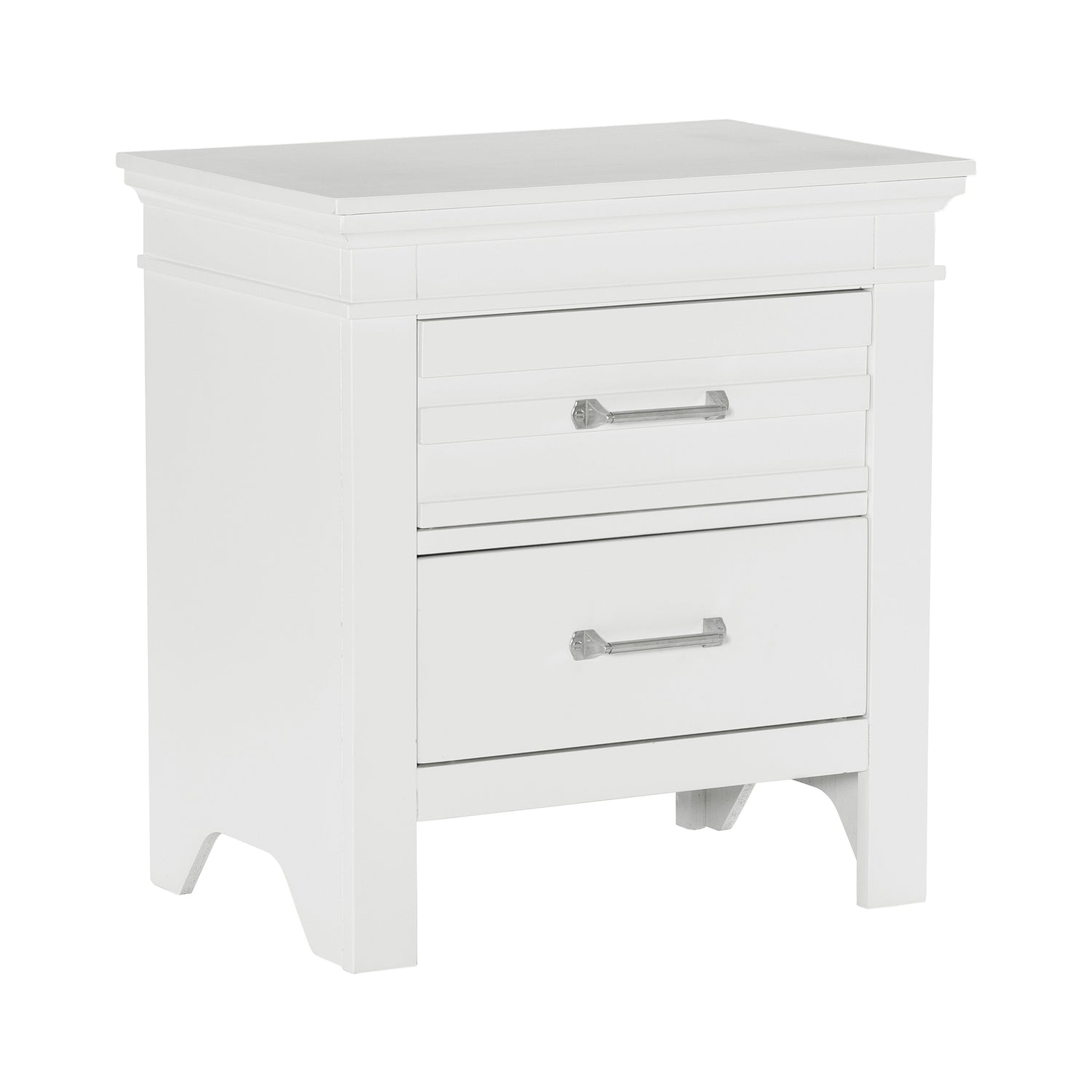 Blaire Farm White Nightstand - 1675W-4 - Bien Home Furniture & Electronics