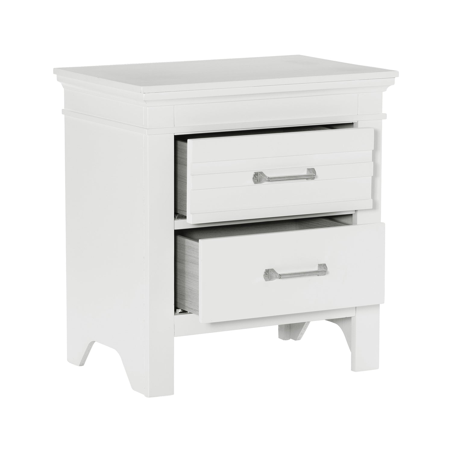 Blaire Farm White Nightstand - 1675W-4 - Bien Home Furniture & Electronics